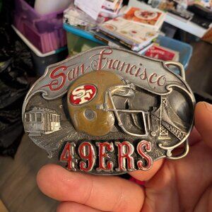 Vintage San Francisco 49ers Belt Buckle - Limited Edition (#7,918/10,000)